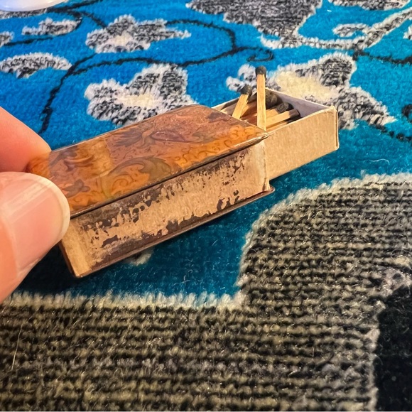 antique matchbox & cover - Picture 3 of 11